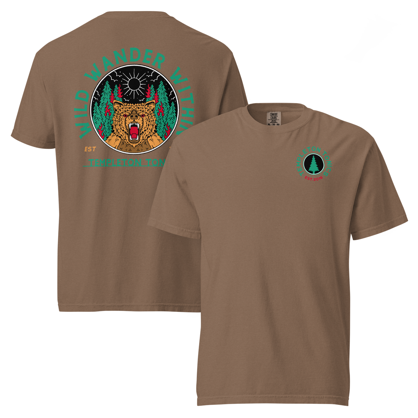Mad Grizz – Garment-Dyed Heavyweight Tee