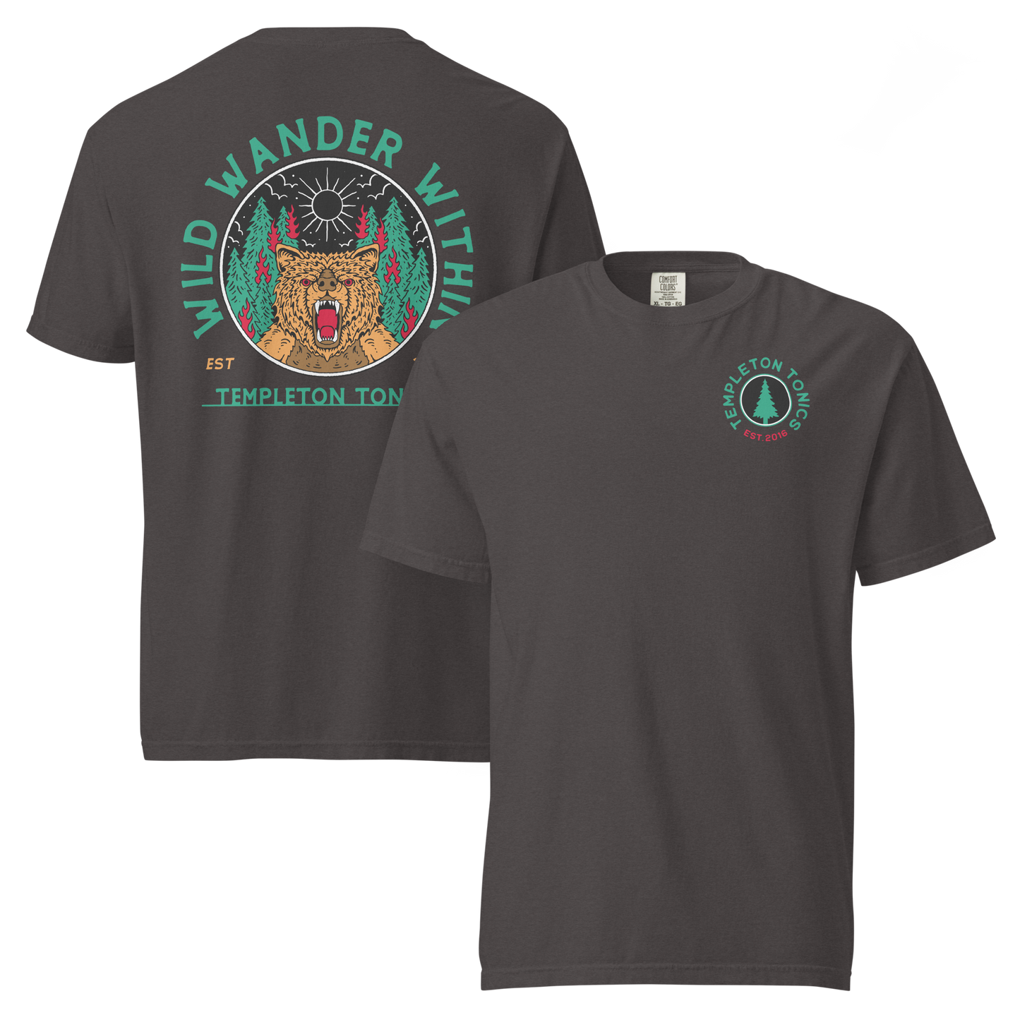 Mad Grizz – Garment-Dyed Heavyweight Tee