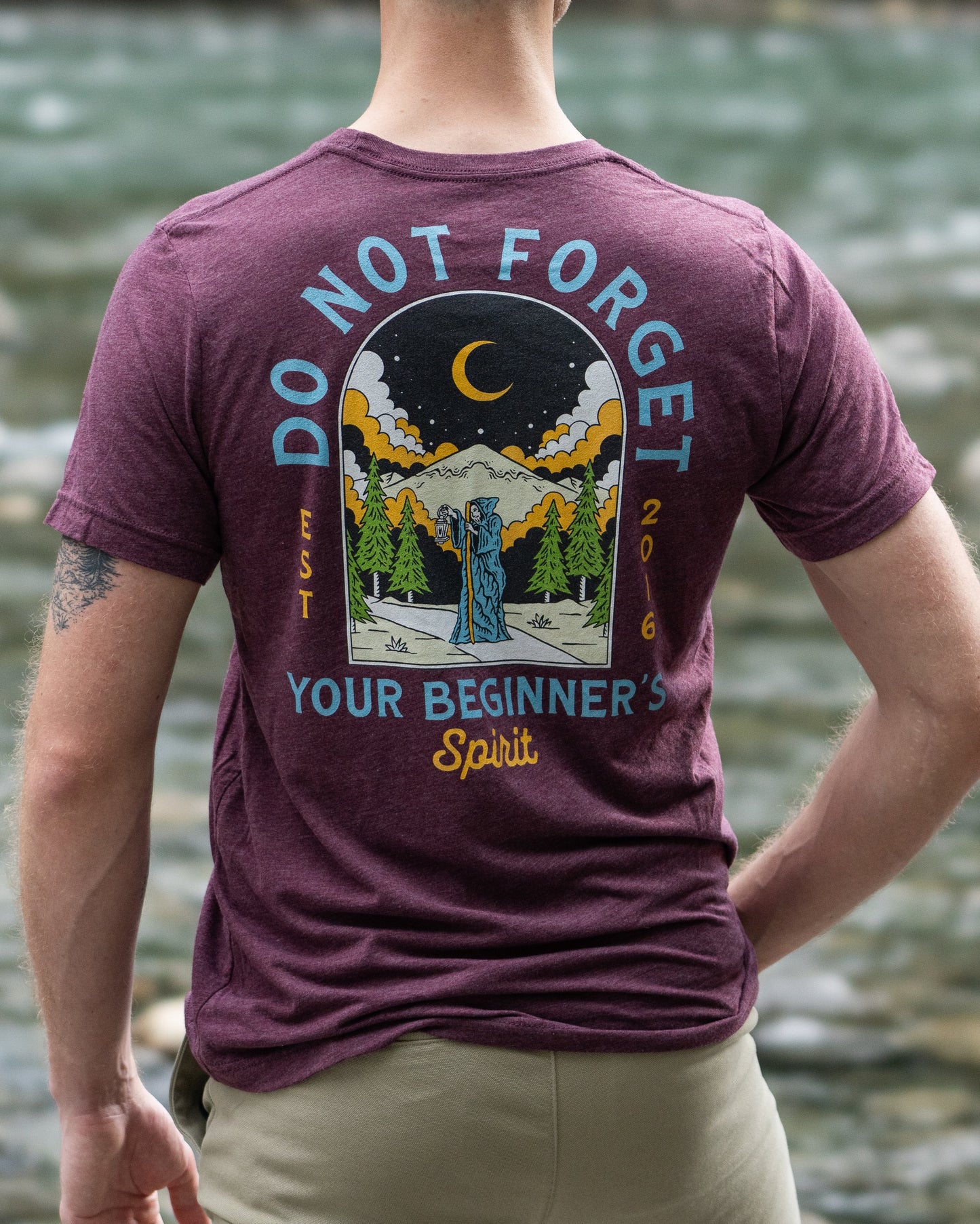 Hiker Hermit – Triblend Tee